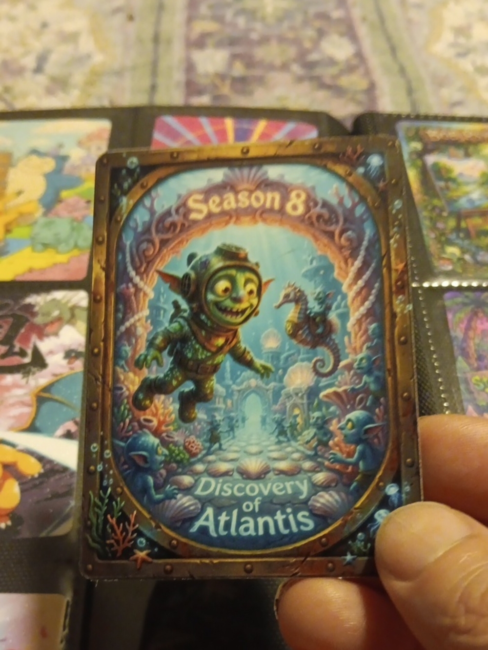 Discovery of Atlantis Season 8 Collectible Card